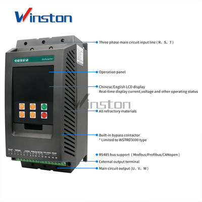 380Vac 75kw 90kw 110kw 200kw 320kw 400kw 500kw 630kw 3 de Zachte Aanzet van de Fasemotor voor Inductiemotor